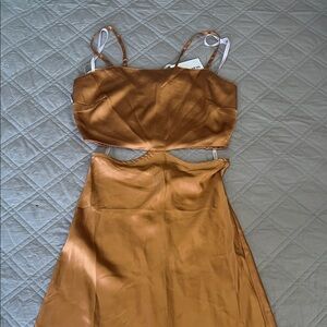 Guess Women's Bronze Maxi Dress